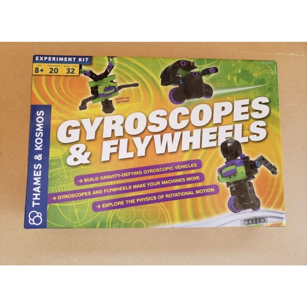 Thames & Kosmos Gyroscopes & Flywheels Science Kit Complete